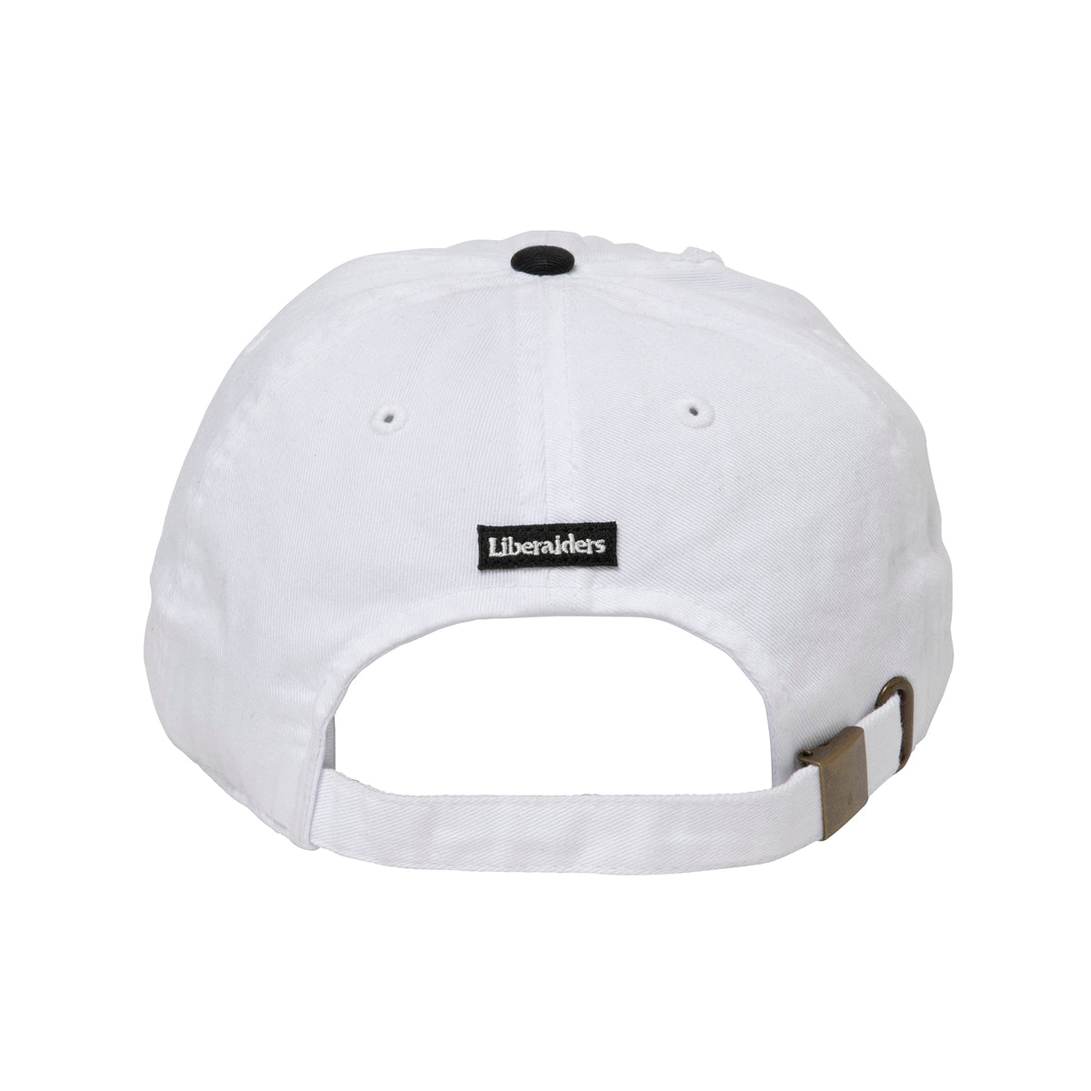 LBR LOGO DAMAGED CAP - WHITE