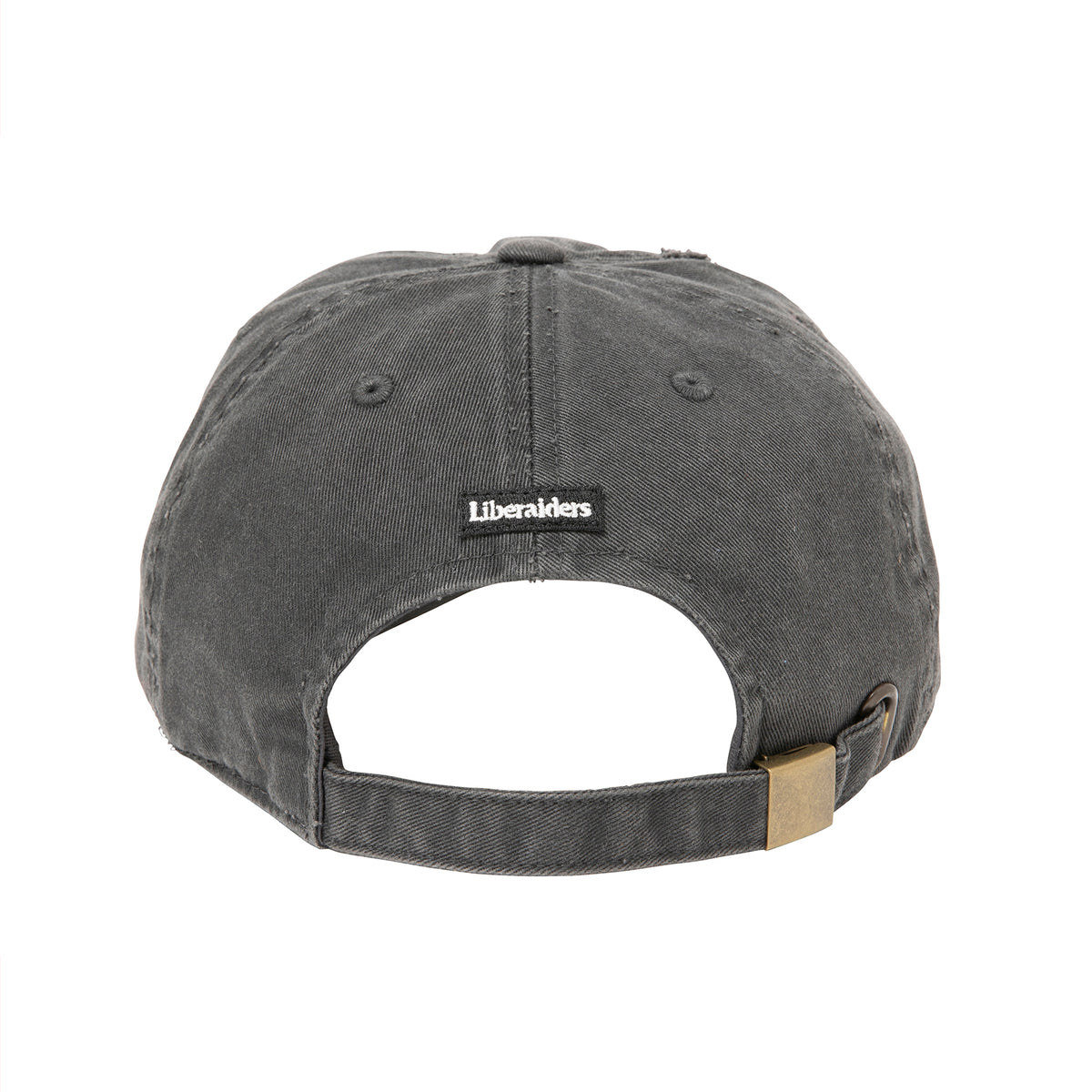 OS LOGO DAMAGED CAP - BLACK
