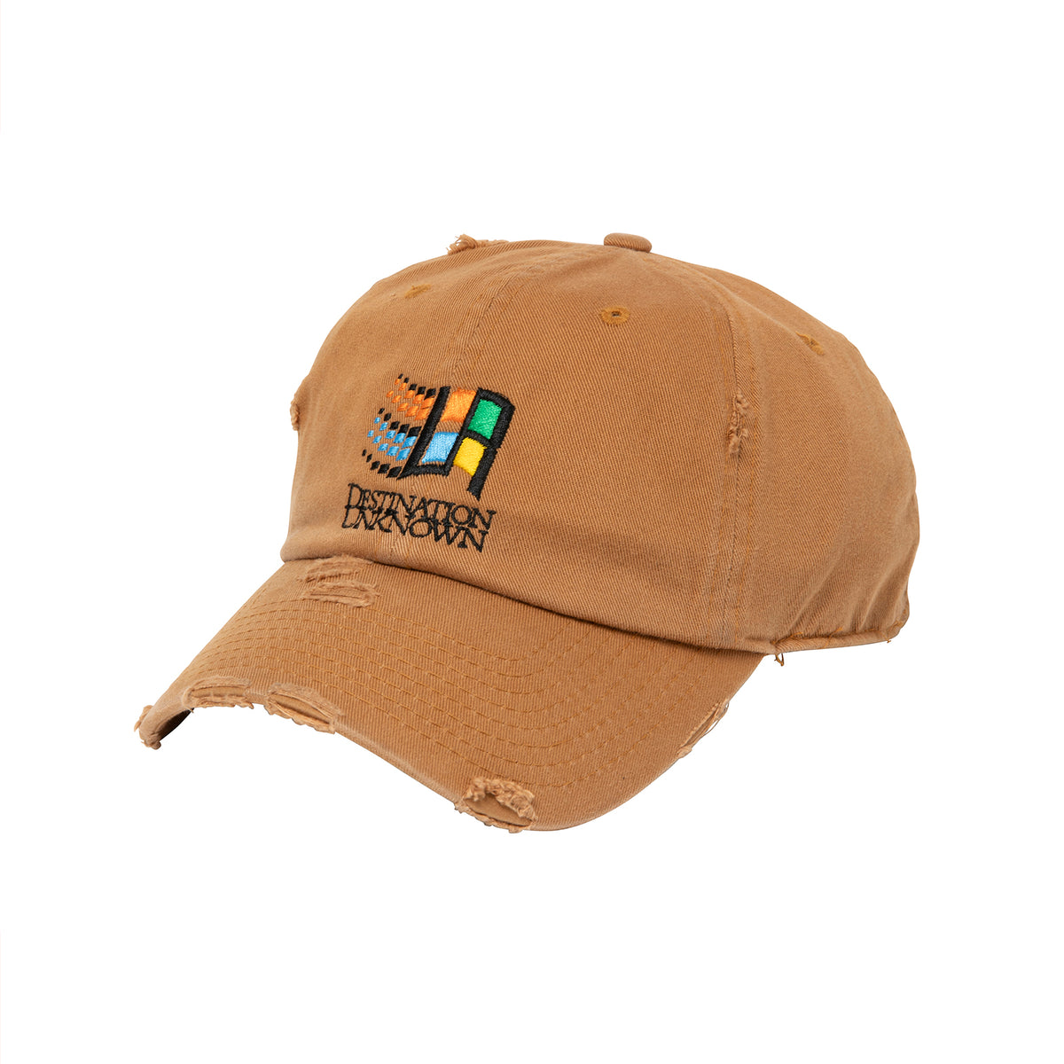 OS LOGO DAMAGED CAP - TAN