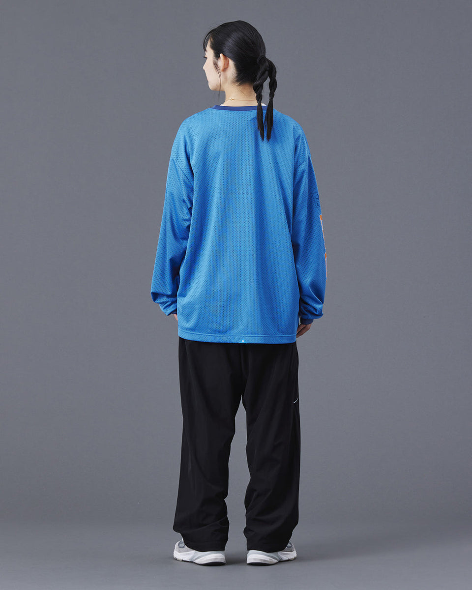 Moto Cross Crewneck - Blue