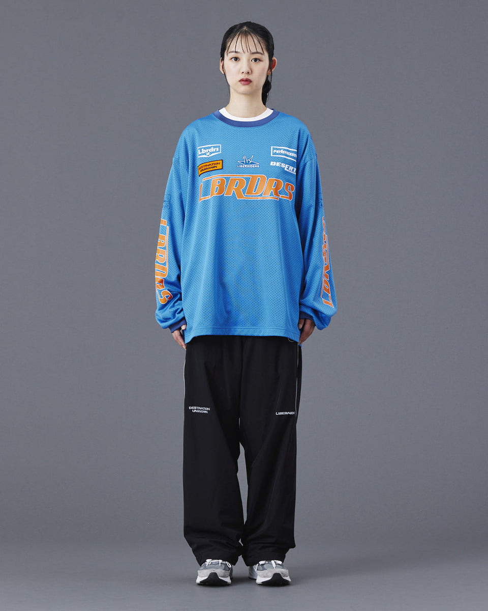 Moto Cross Crewneck - Blue