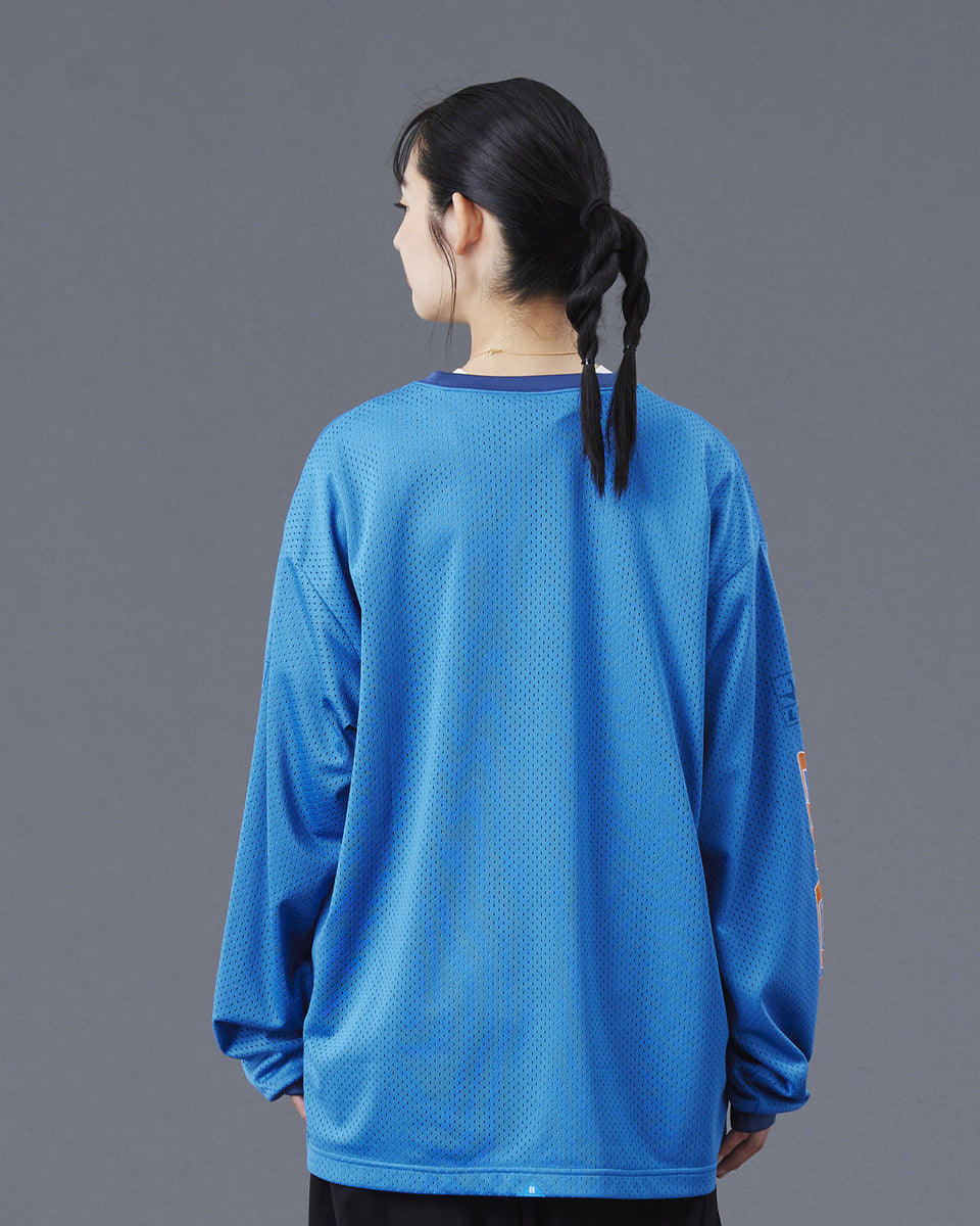 Moto Cross Crewneck - Blue
