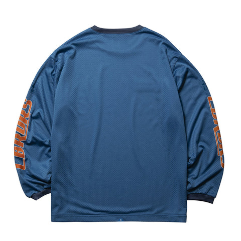 Moto Cross Crewneck - Blue