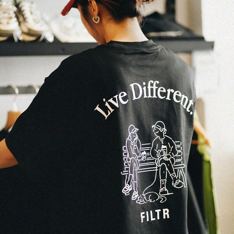 FILTR CHAPTER ONE TEE - BLACK