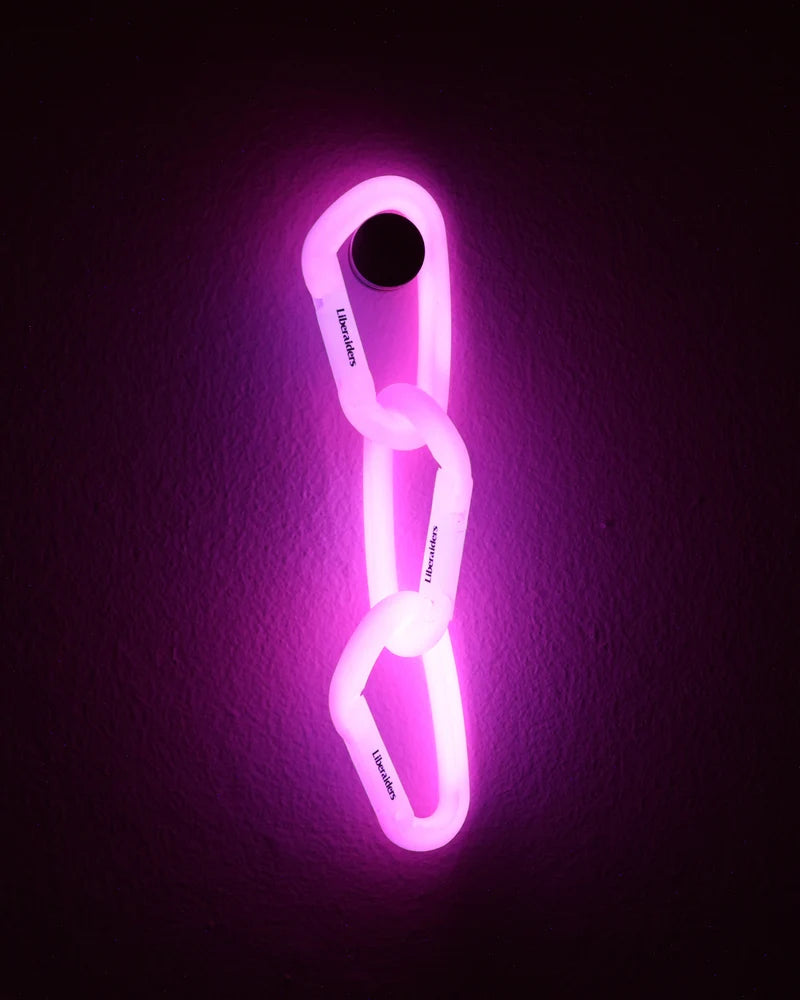 Liberaiders PX LUMINOUS CARABINER - PINK