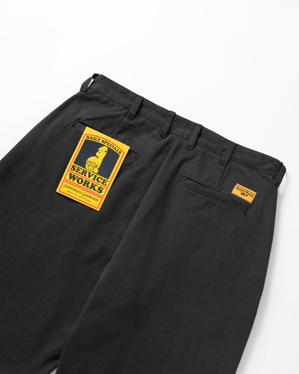 Moleskin Part Timer Pants - Black