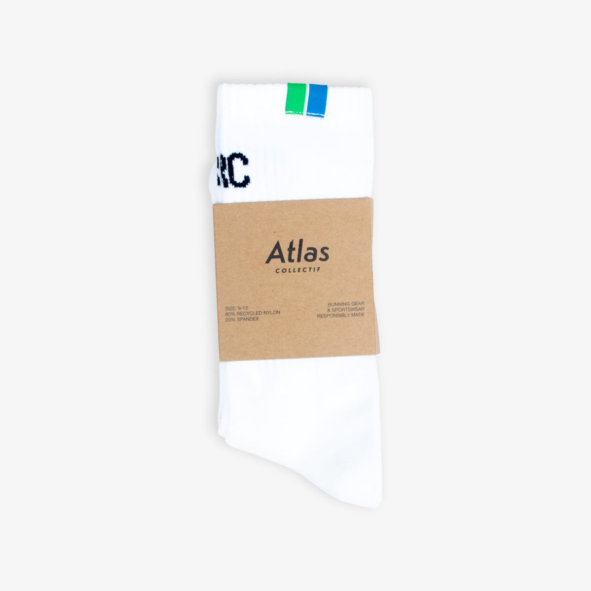 ACRC Minimal Socks White