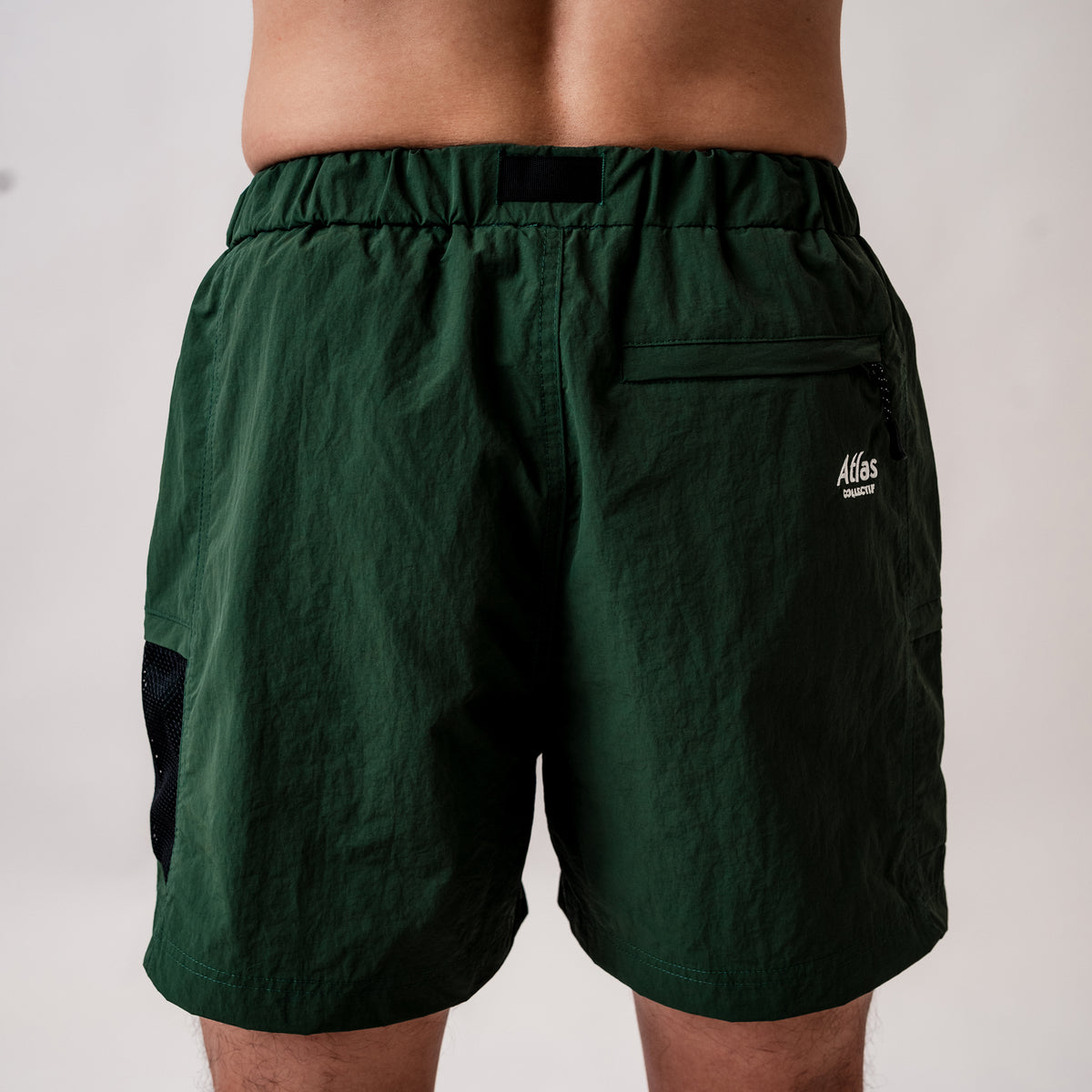 Greenwood Utility Trail Running Shorts Green
