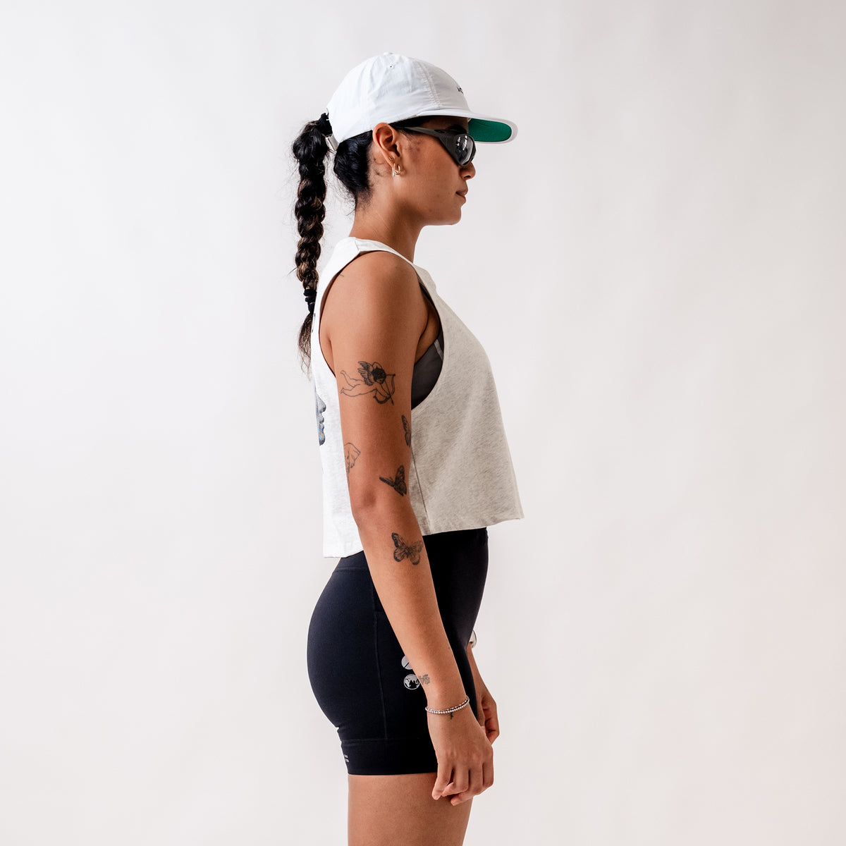 (R)unwind WMNS Crop Tank Grey