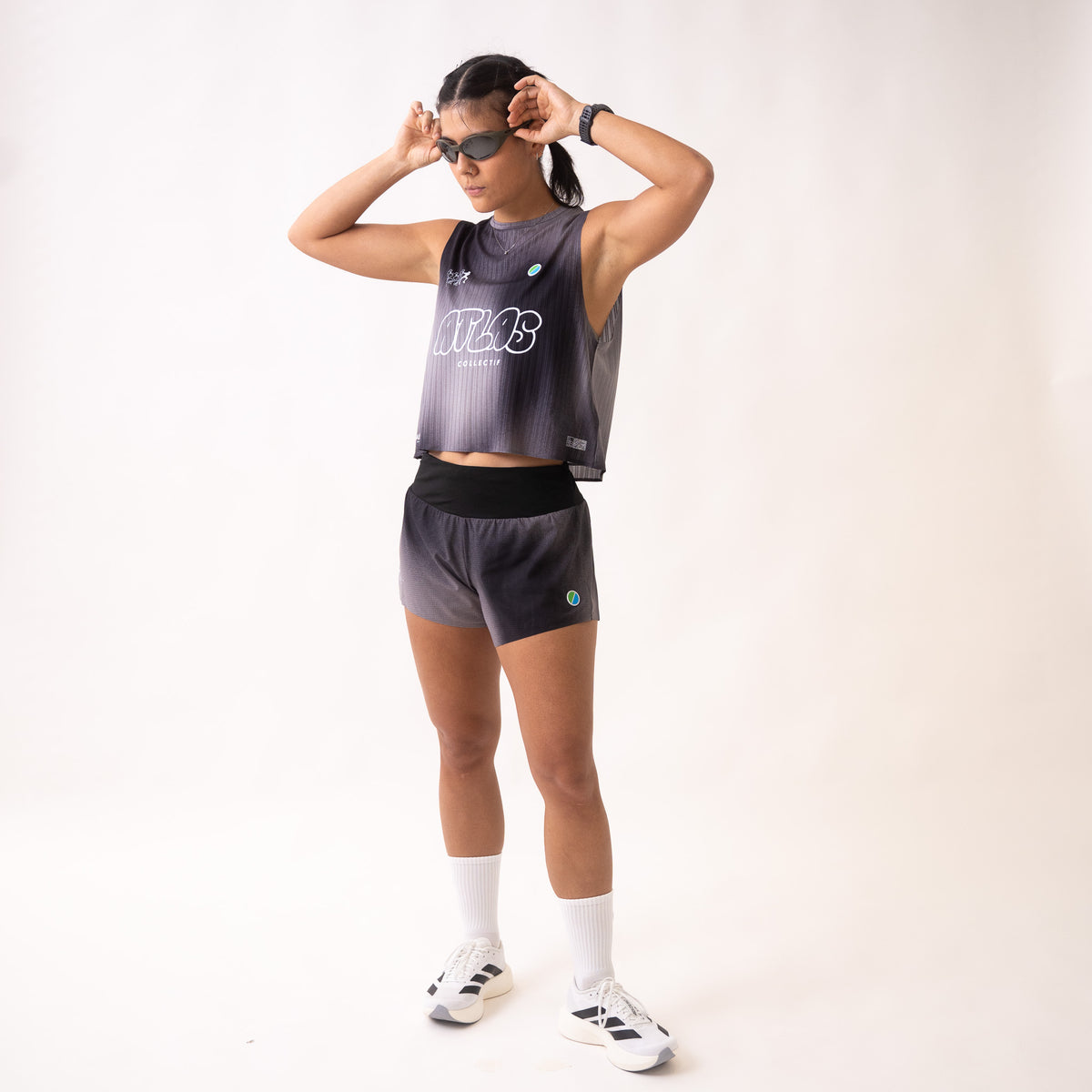 Aeria Ultra WMNS Race Shorts Gradient Black