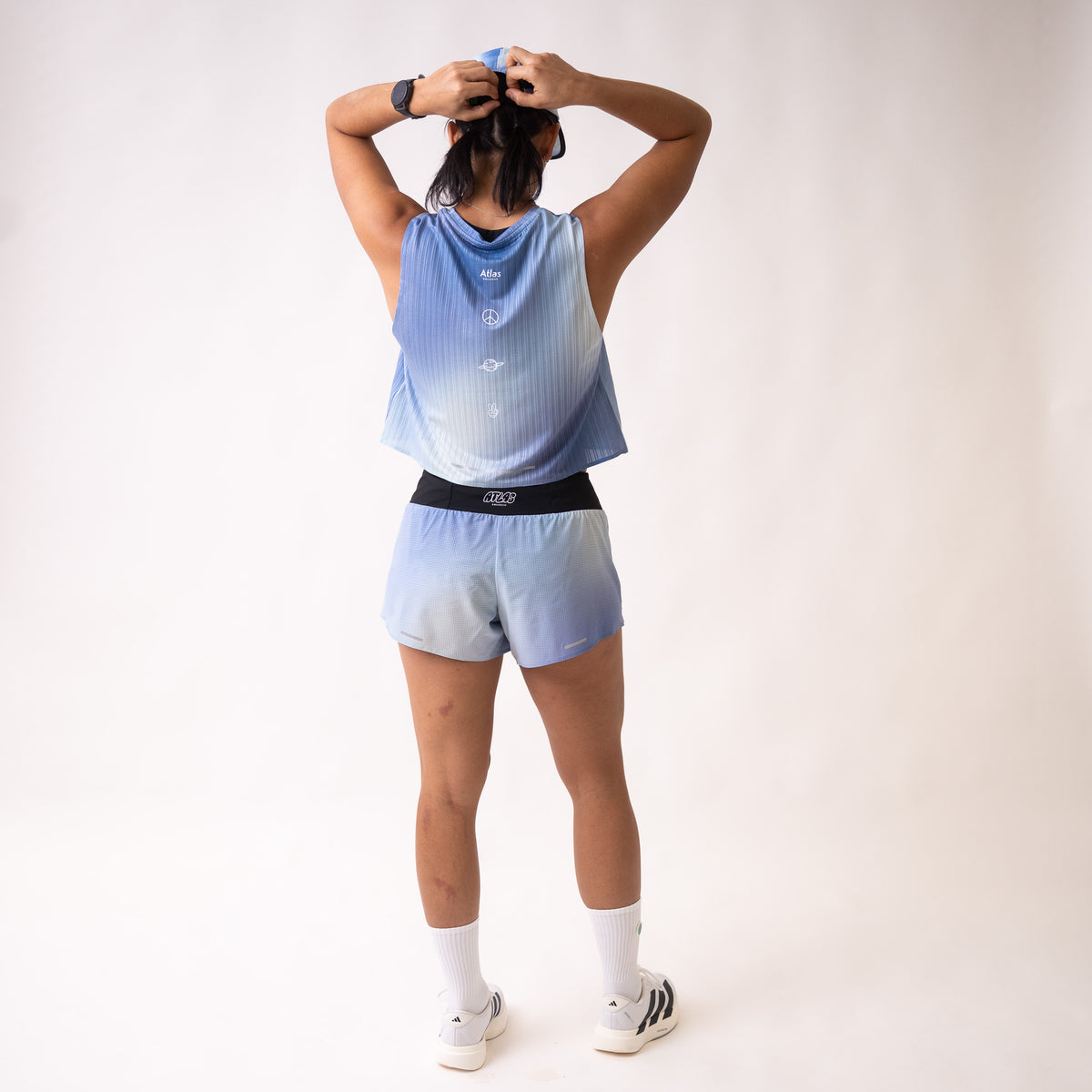 Aeria Ultra WMNS Race Tank Gradient Blue