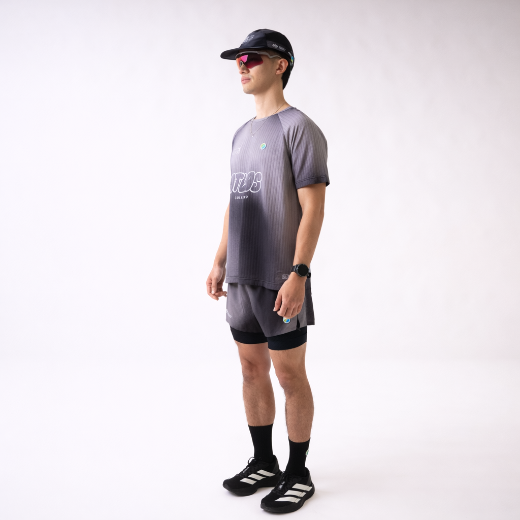 Aeria Ultra 2in1 Shorts Gradient Black
