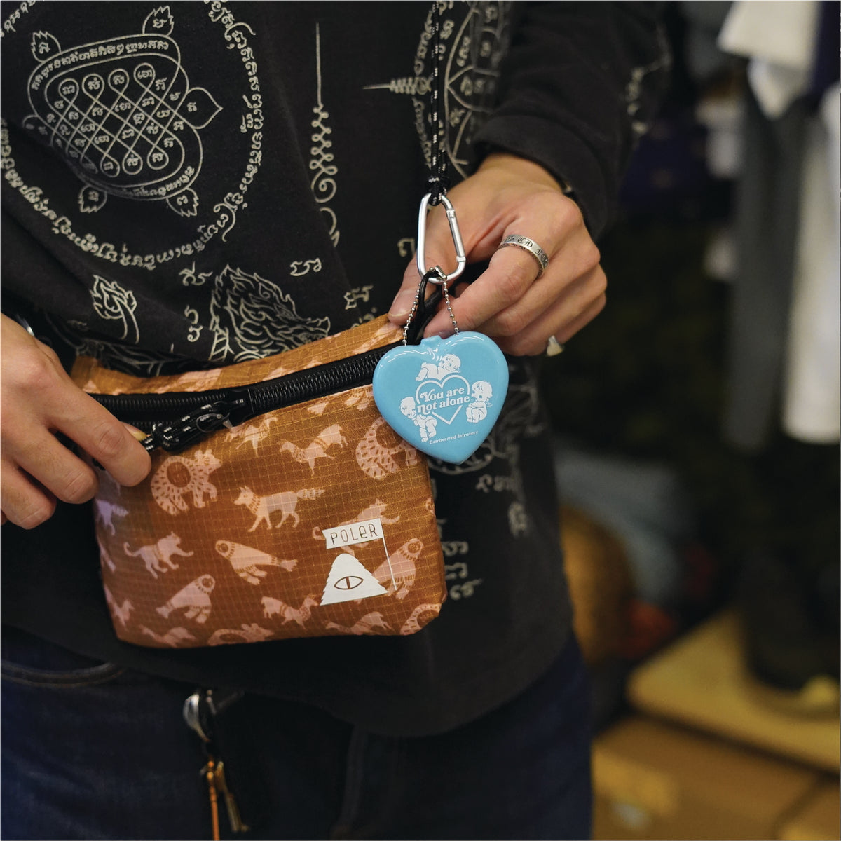 EI Heart Coin Pouch