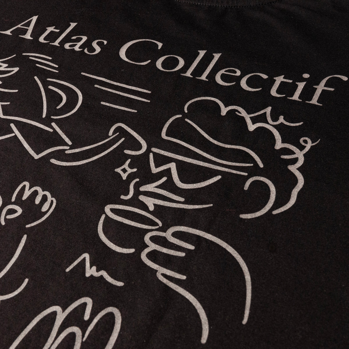 Art of Running Reflective Tee Black