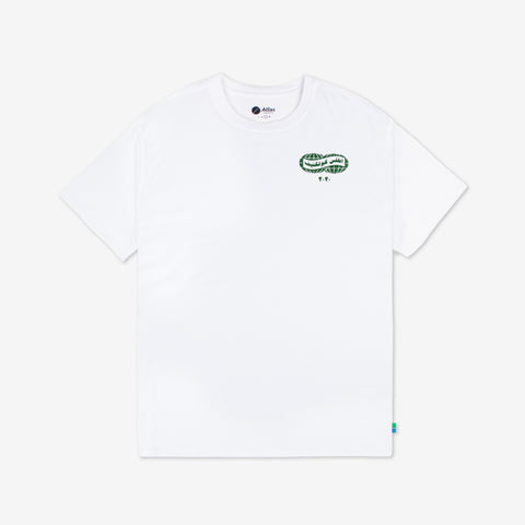 Atlas Arabic Tee White