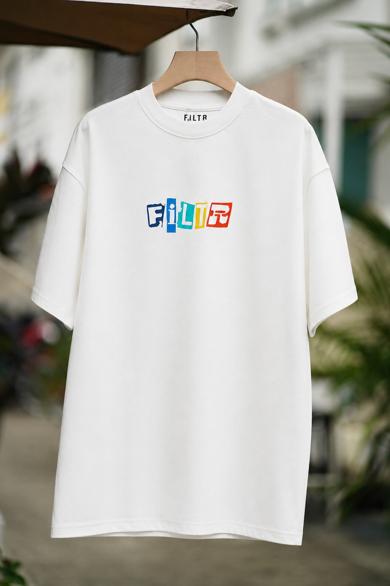 FILTR RANSOM TEE - WHITE