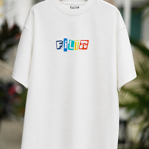 FILTR RANSOM TEE - WHITE