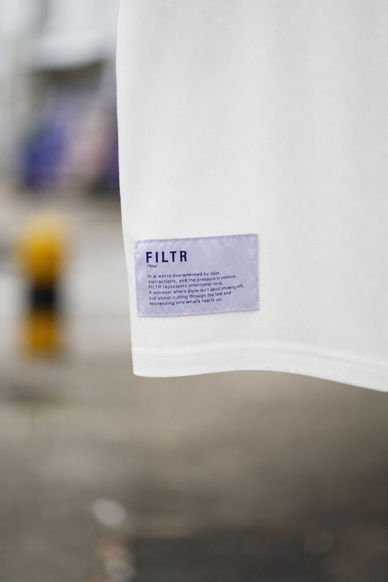 FILTR RANSOM TEE - WHITE