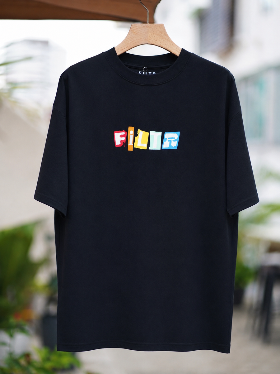 FILTR RANSOM TEE - BLACK