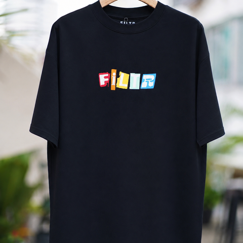FILTR RANSOM TEE - BLACK