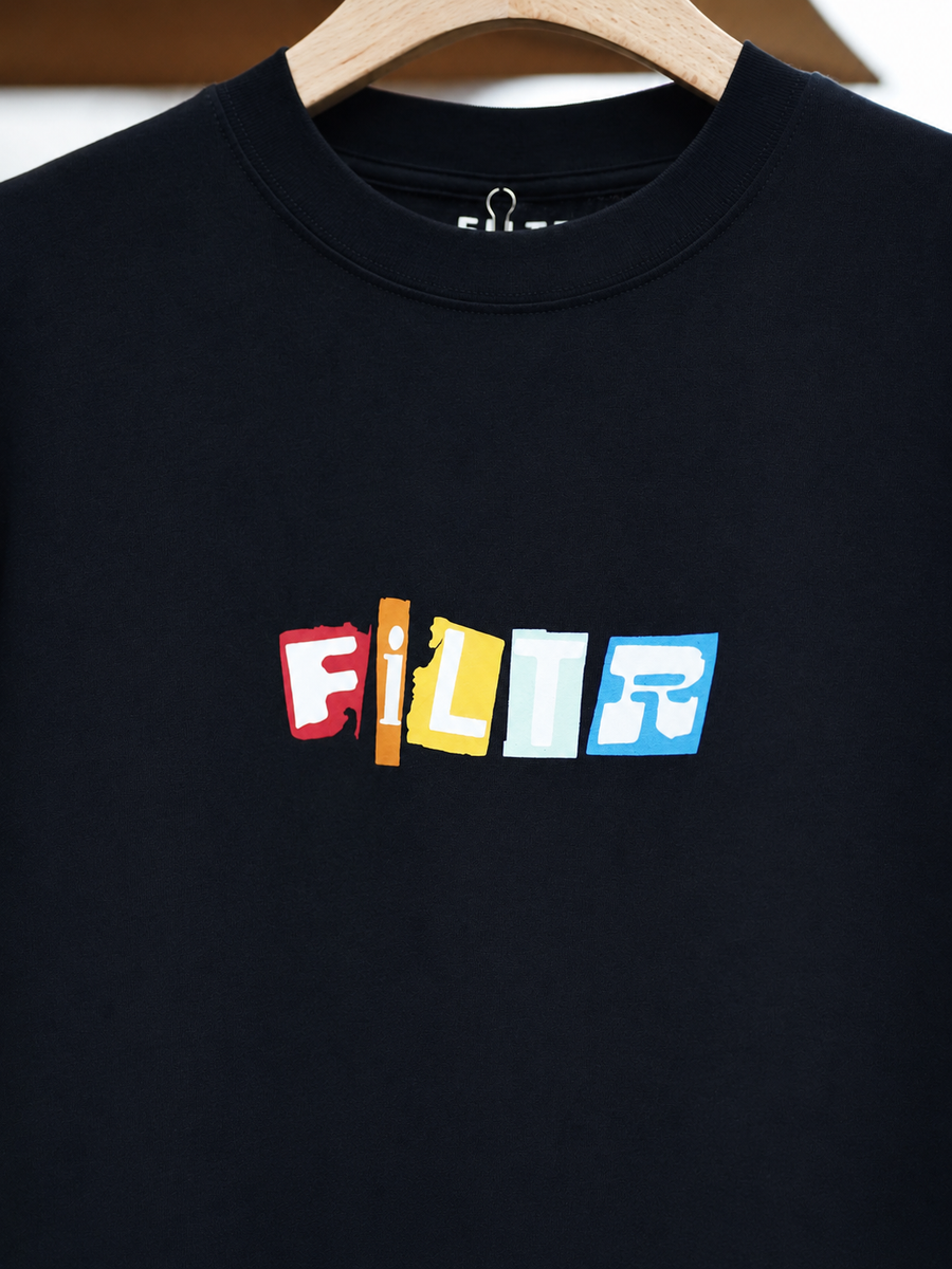 FILTR RANSOM TEE - BLACK