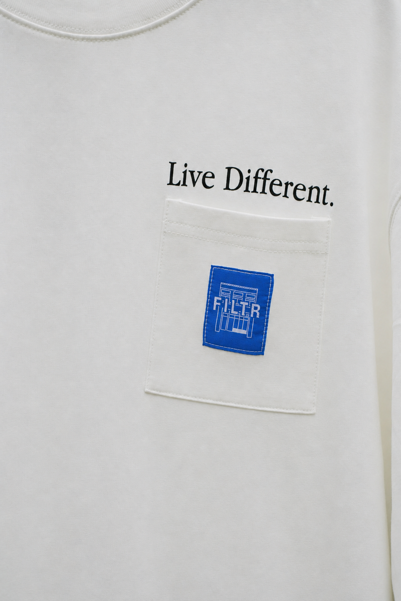 FILTR PATCH TEE - WHITE