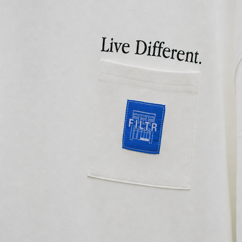 FILTR PATCH TEE - WHITE