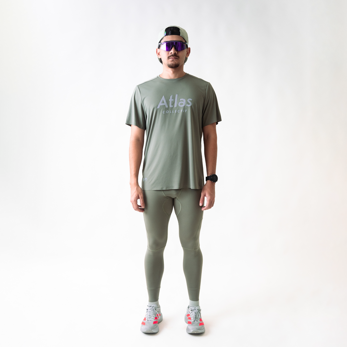 Illumi Trax V2 Running T-Shirt Olive