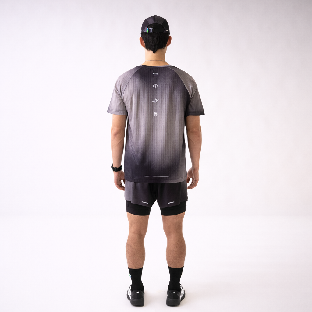 Aeria Ultra Race T-Shirt Gradient Black