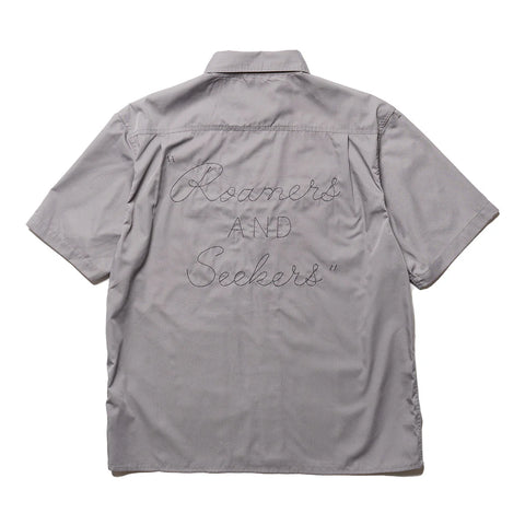 S/S RELAX WORK SHIRT - GRAY