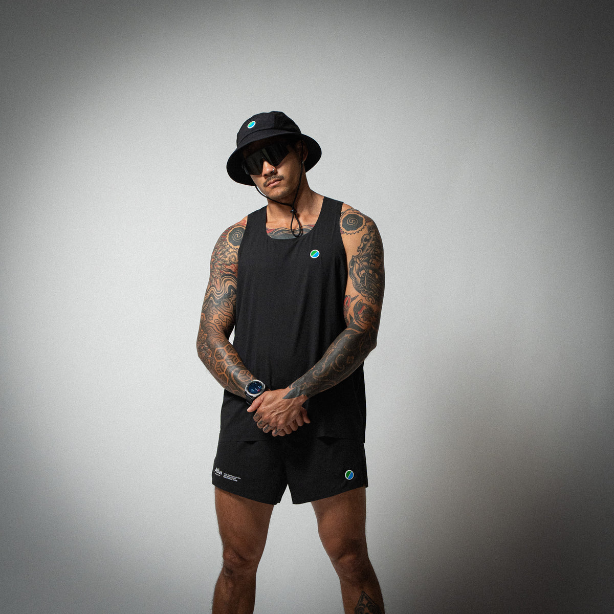 Aeria Fortis Race Tank Black