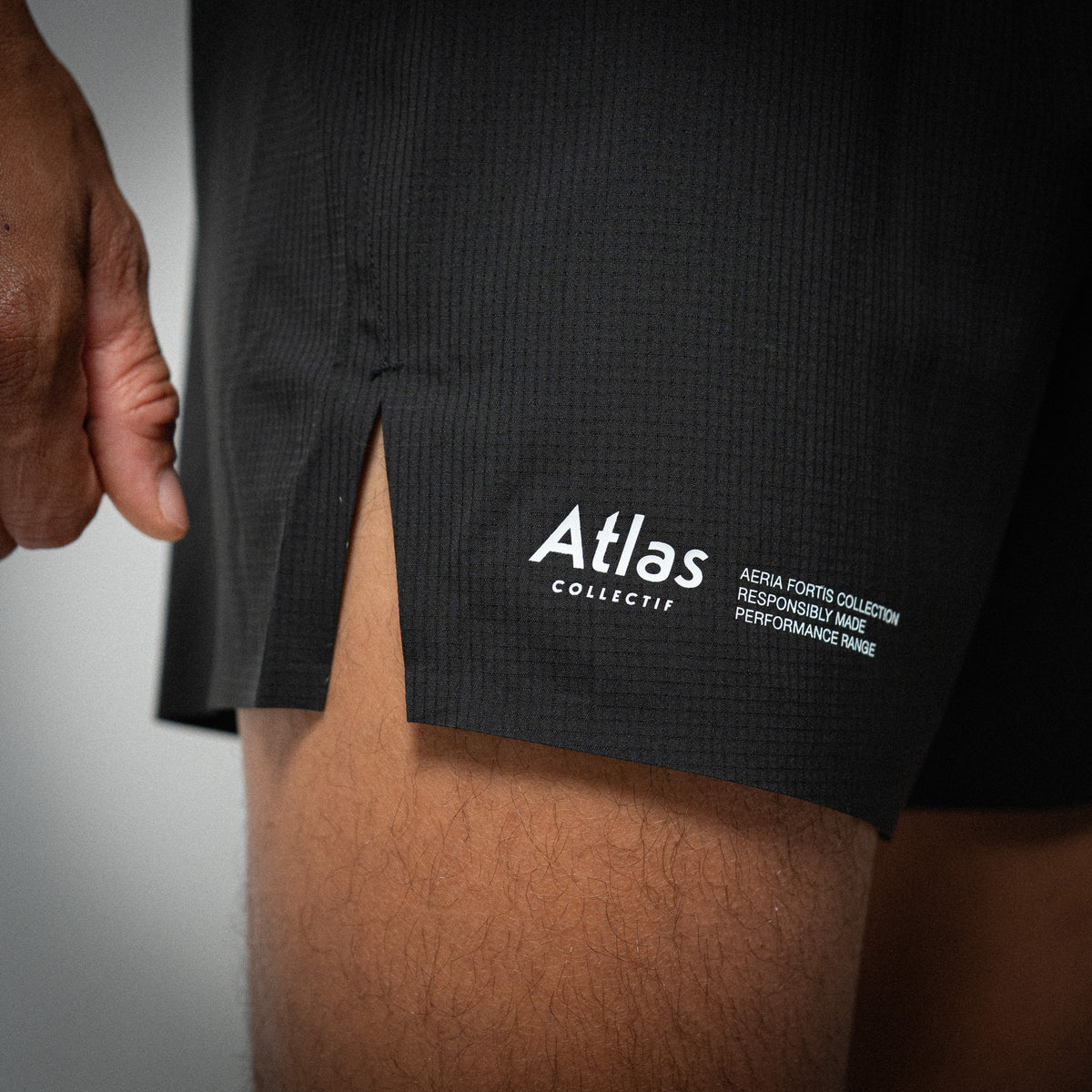 Aeria Fortis Race Shorts Black