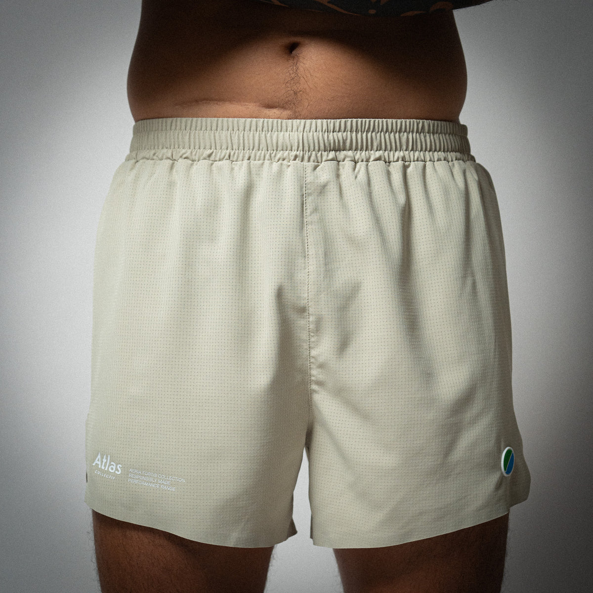 Aeria Fortis Race Shorts Beige