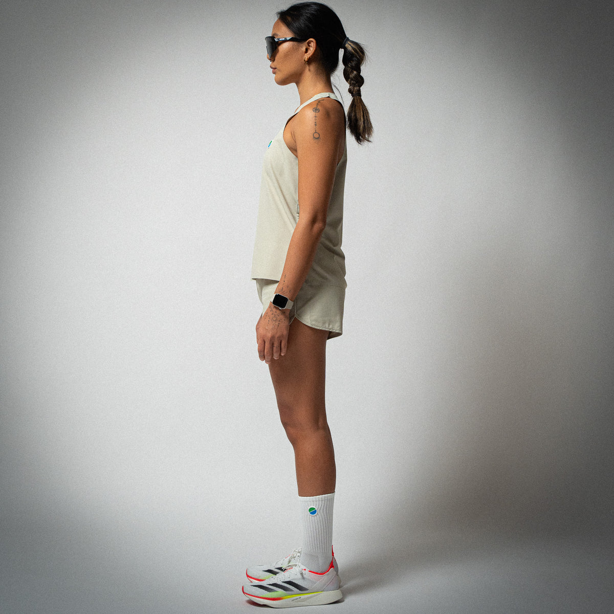 Aeria Fortis WMNS Race Tank Beige