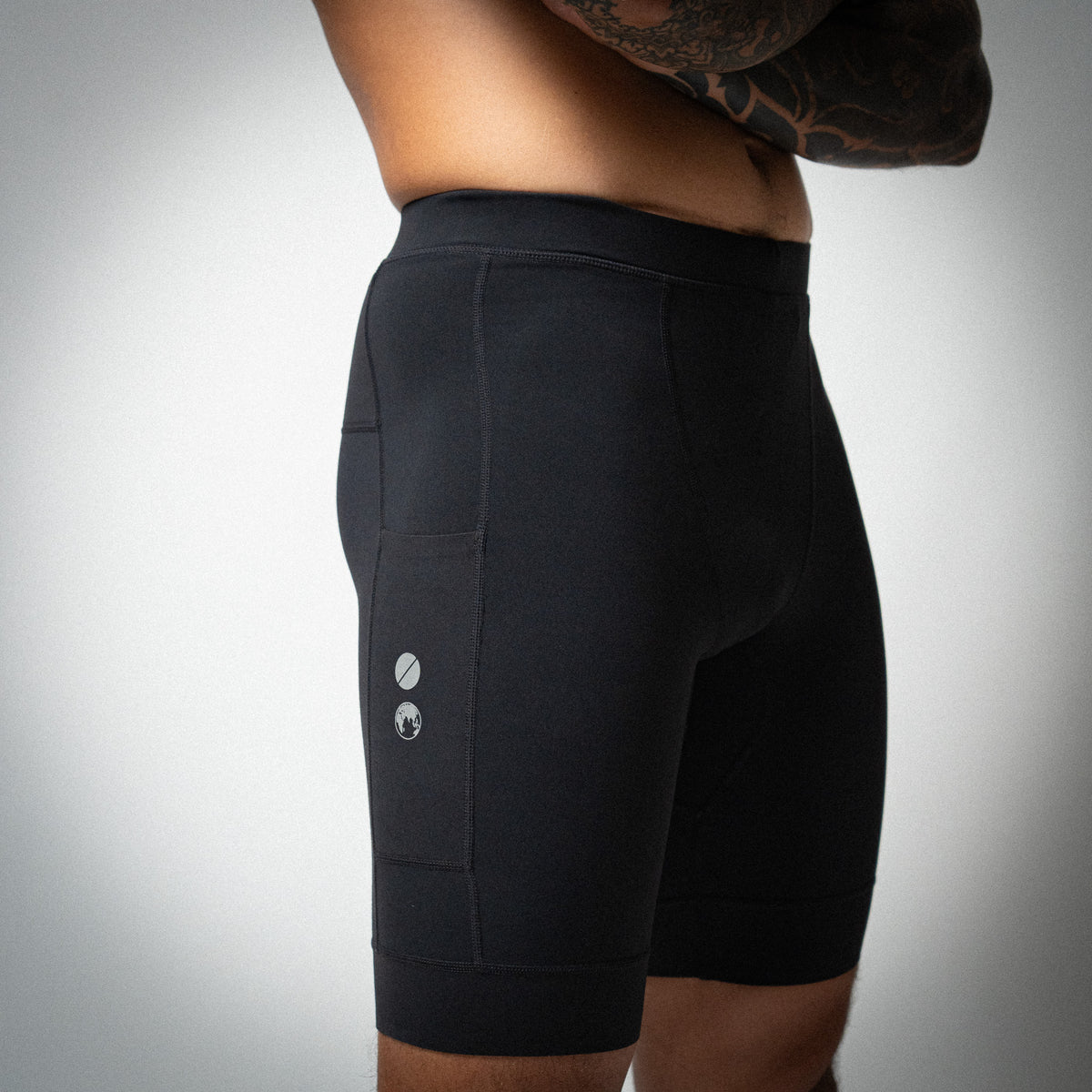 Illumi Trax Half Running Tights Black