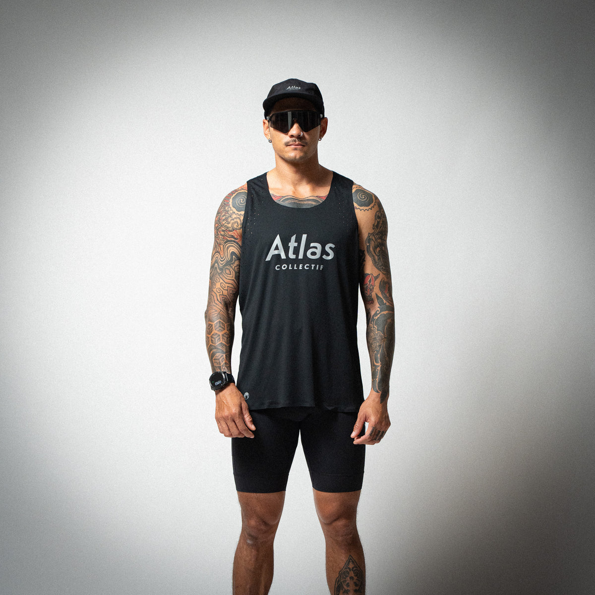 Illumi Trax Running Tank Black