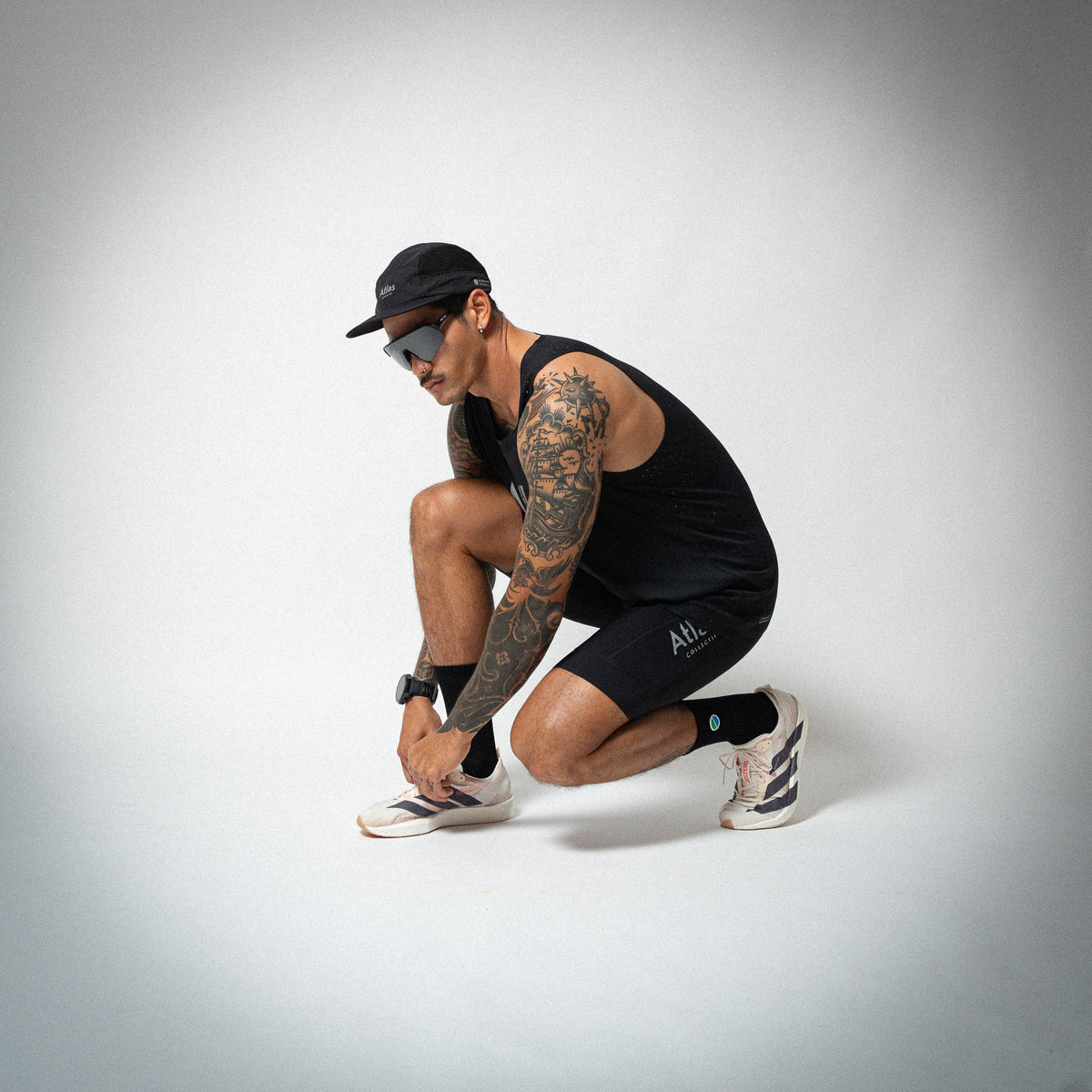 Illumi Trax Running Tank Black