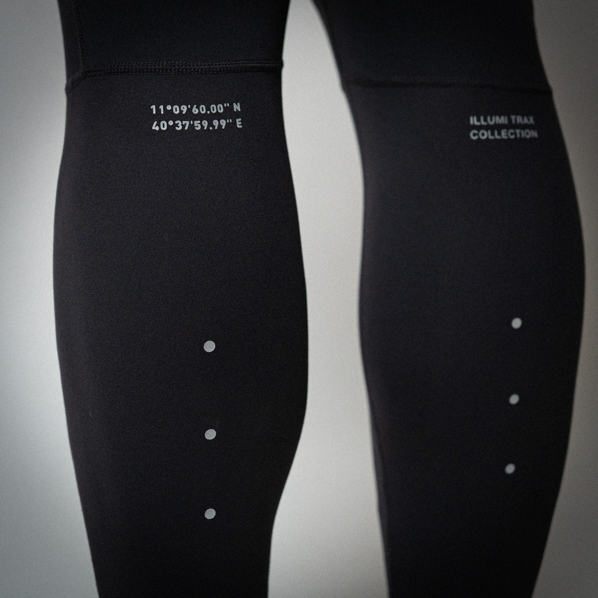 Illumi Trax Full Running Tights Black