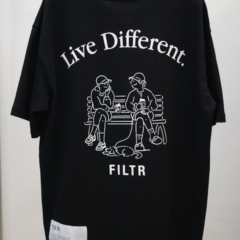 FILTR CHAPTER ONE TEE - BLACK