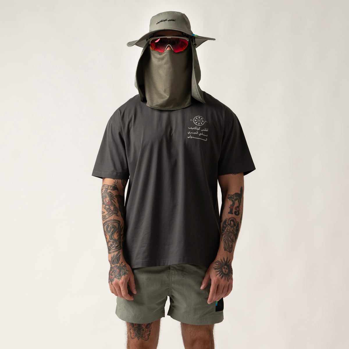 International Running Club Tee Dark Grey