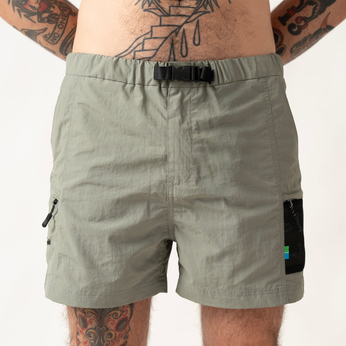 Wadi Utility Trail Running Shorts Olive