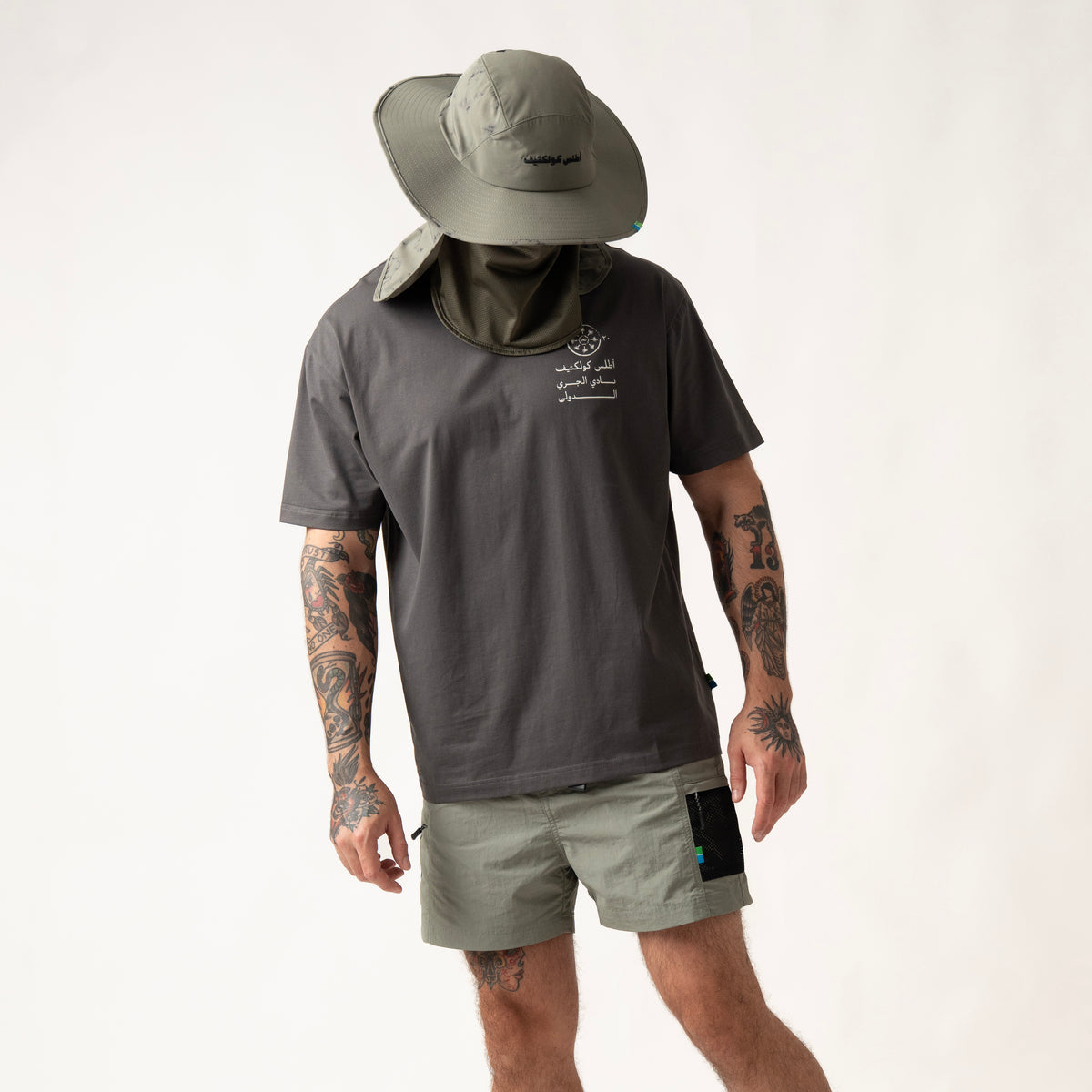 Wadi Utility Trail Running Shorts Olive