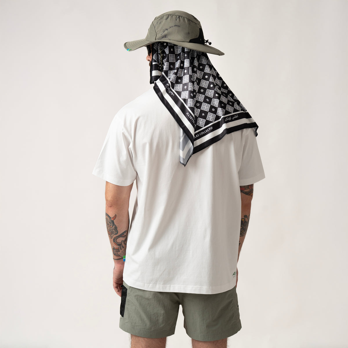 Atlas Arabic Tee White