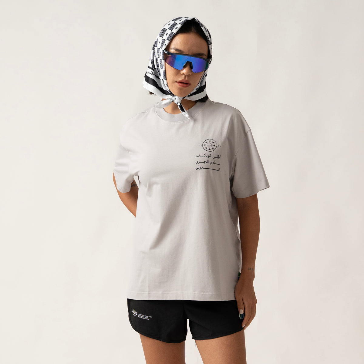 International Running Club Tee Light Grey