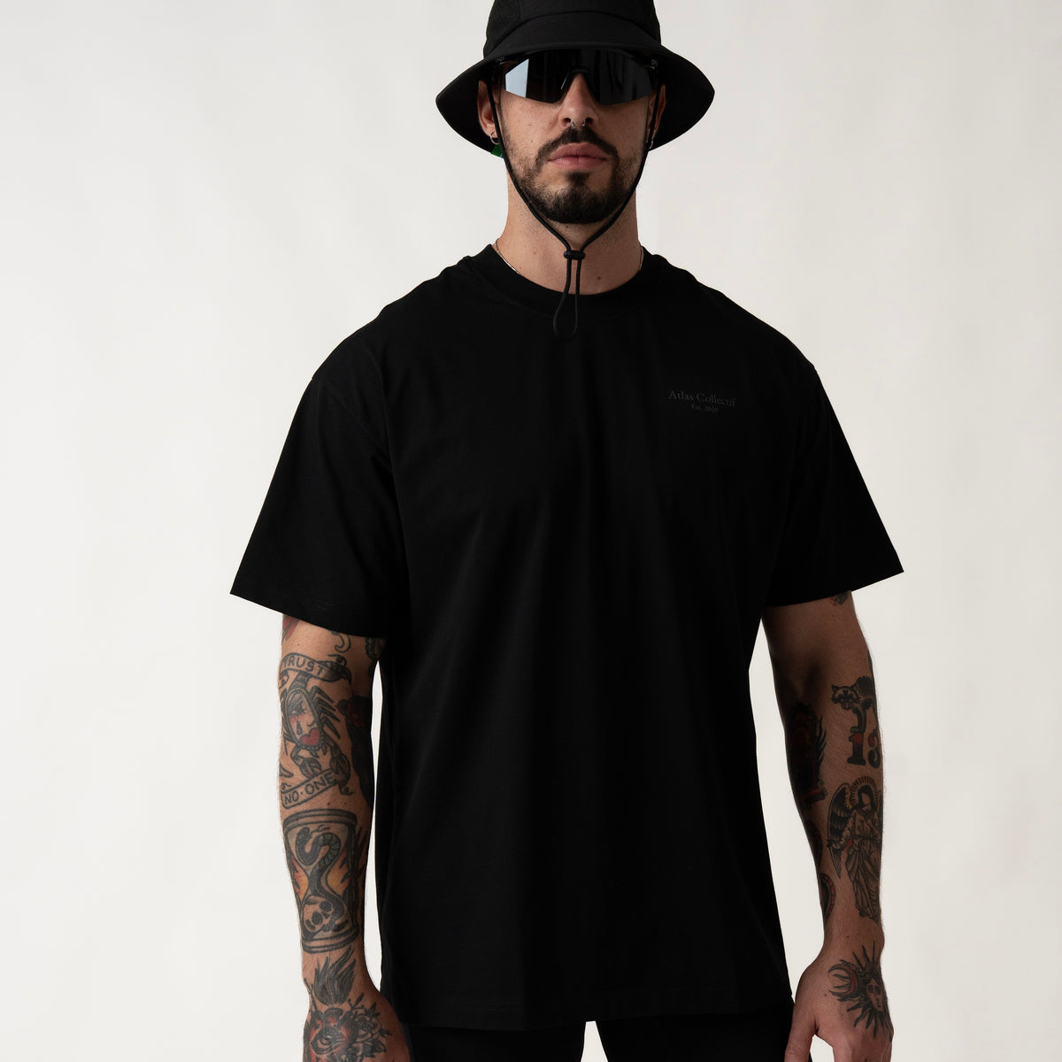 Art of Running Reflective Tee Black