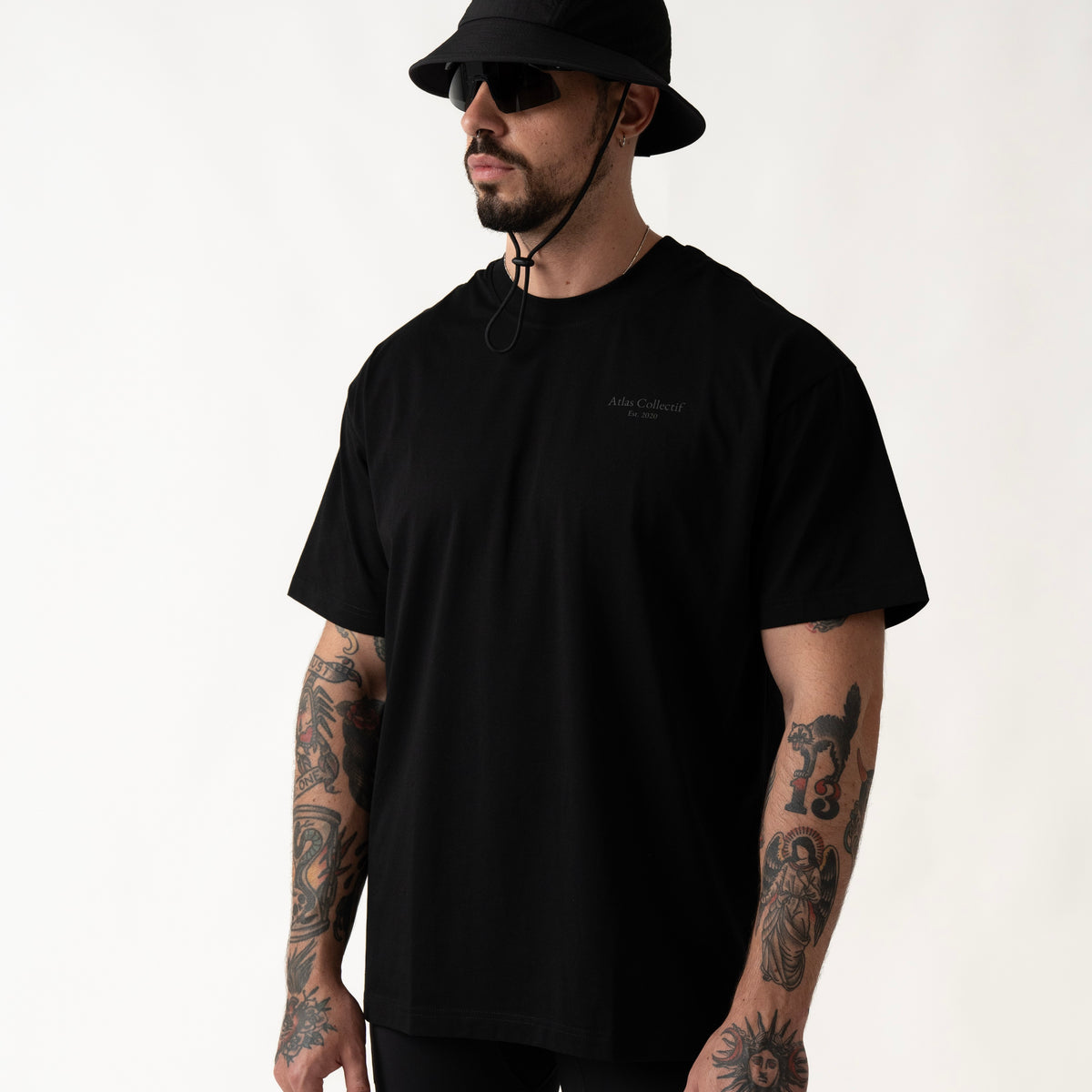 Art of Running Reflective Tee Black