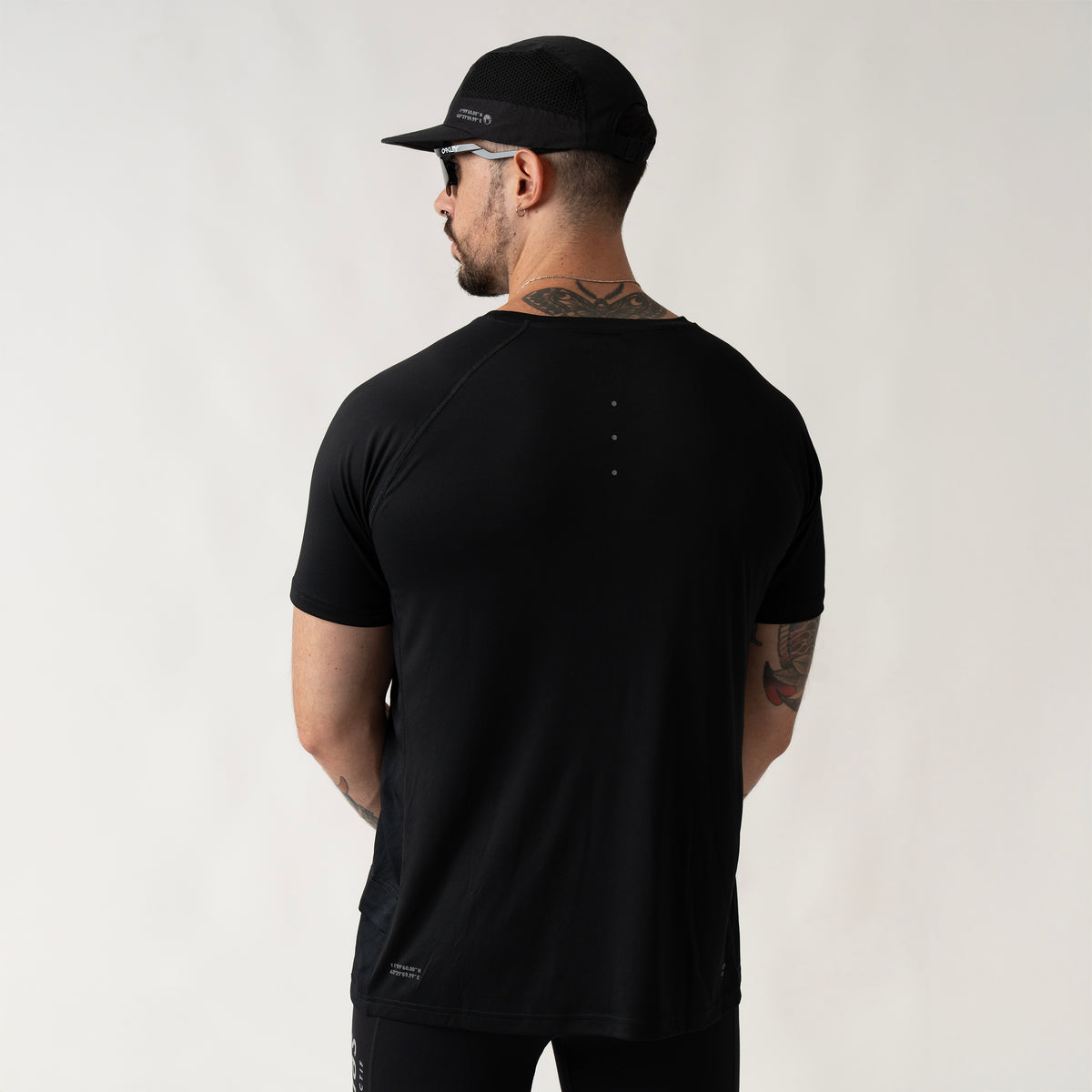 Illumi Trax Running T-Shirt Black