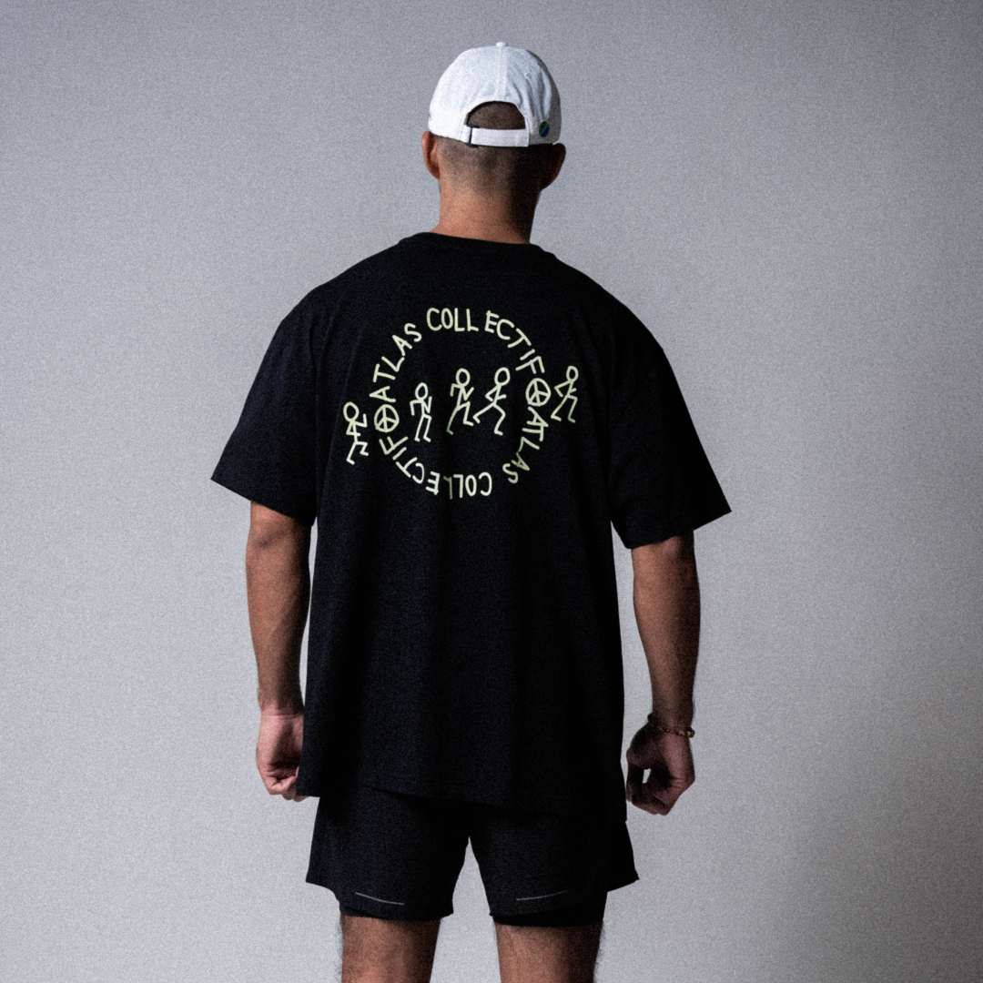 Stride & Quest Tee Black