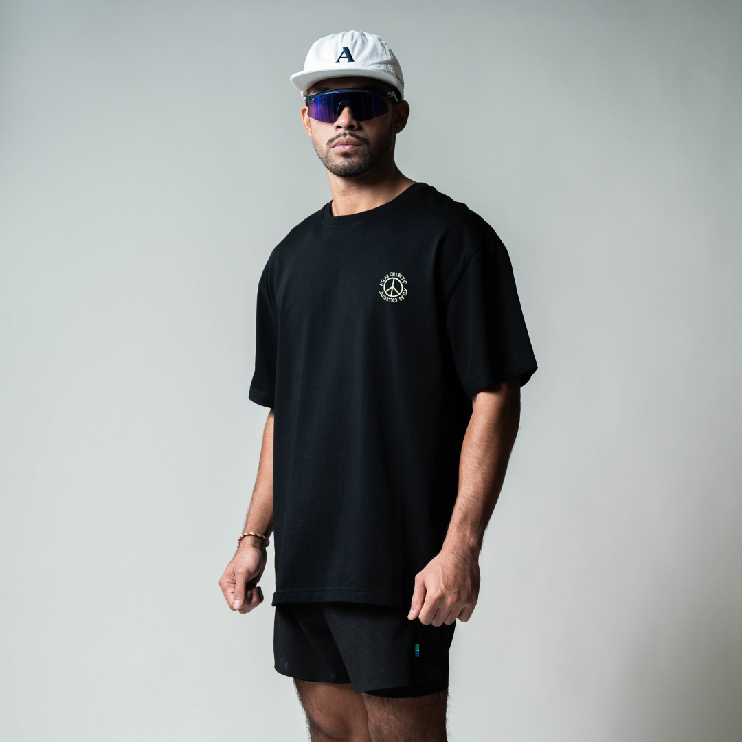 Stride & Quest Tee Black