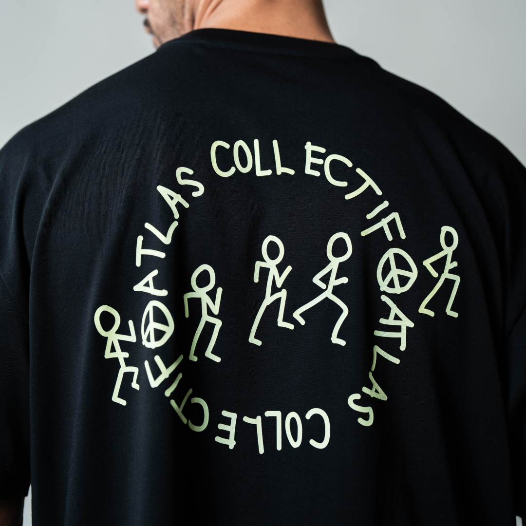Stride & Quest Tee Black